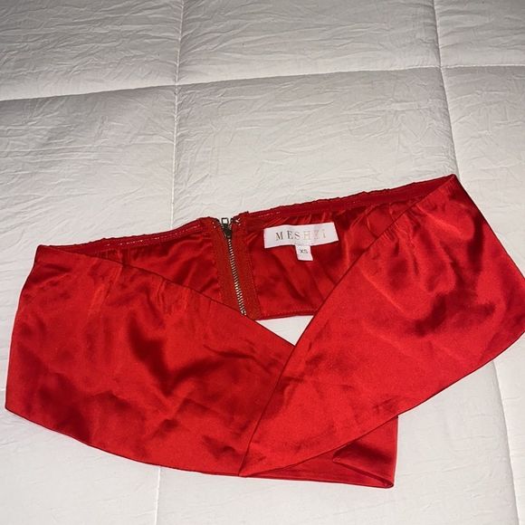 MESHKI Tie Tube Top - Picture 4 of 6